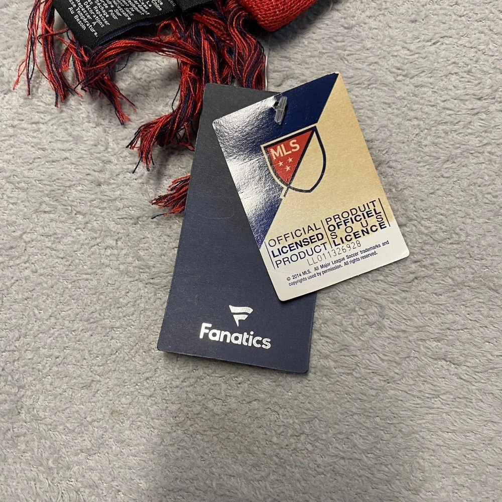MLS Fanatics Houston Dynamo Supporter Scarf MLS Fringe Game Day NEW